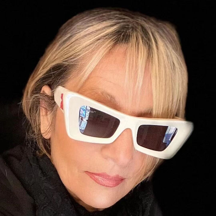 Women's trendy sunglasses with angular design Stornfield