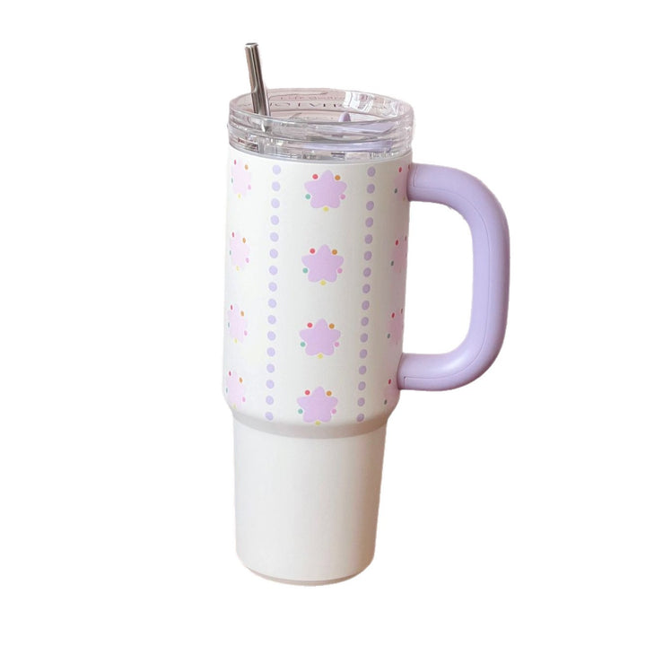 Women's insulated cup with practical straw Stornfield