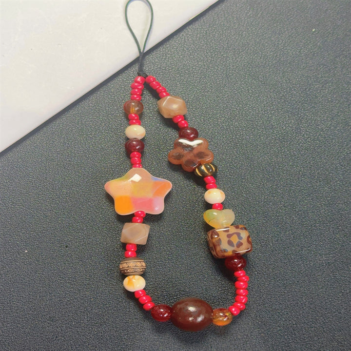 Decorative Beaded Charm Keychain Stornfield
