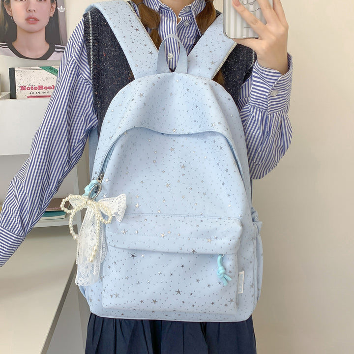 Backpack with Sparkling Star Design Stornfield