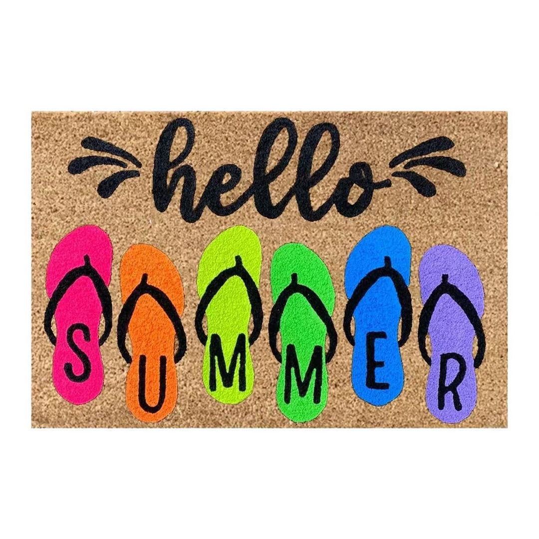 Halloween-Themed Decorative Doormat