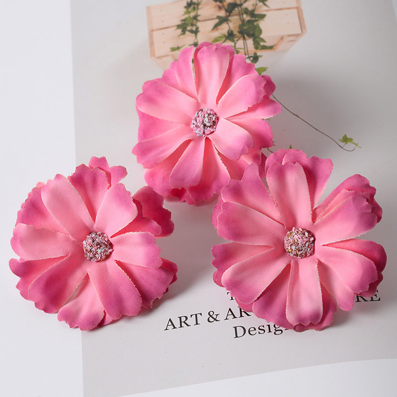 Elegant Fabric Flower Hair Clip