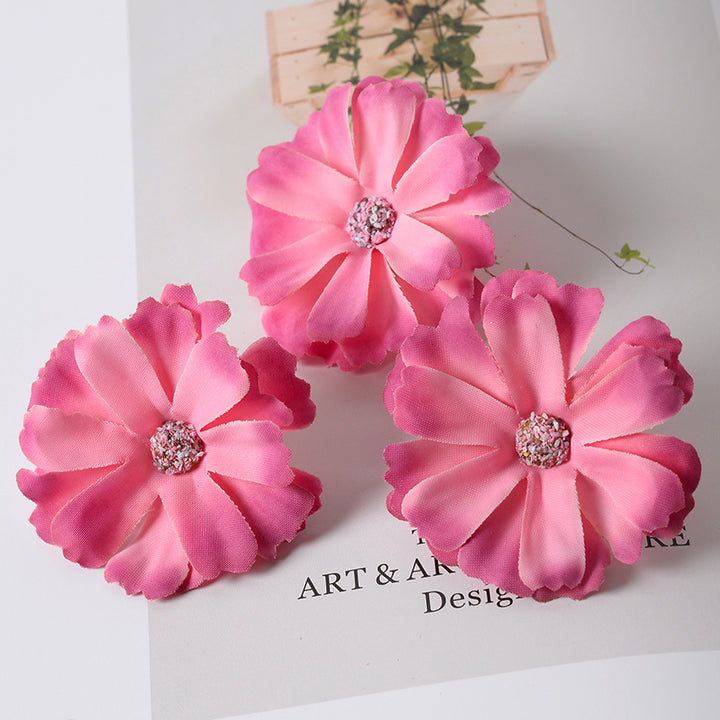 Elegant Fabric Flower Hair Clip