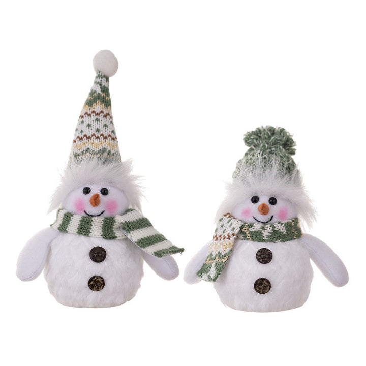Illuminated Snowman Figure Stornfield