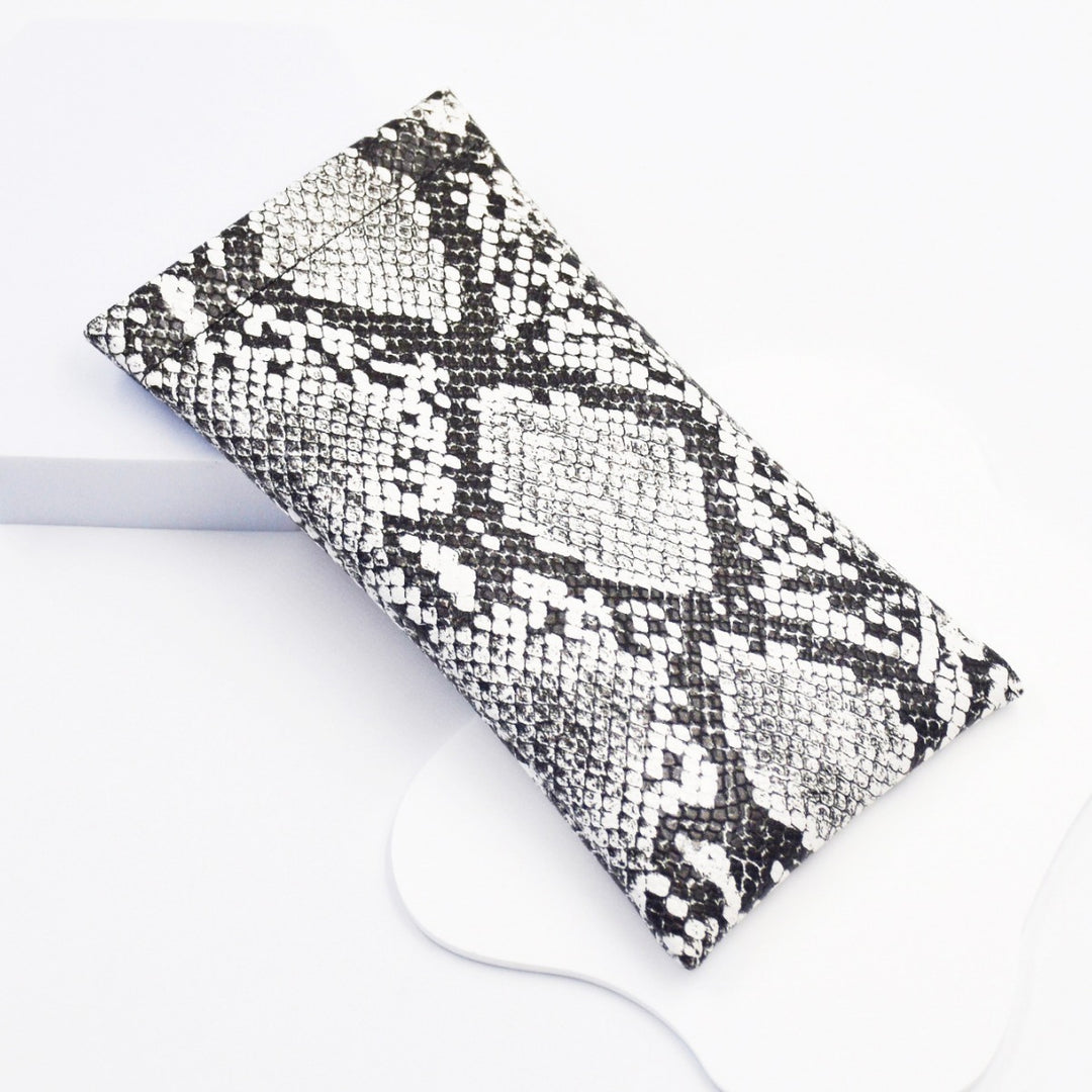 Stylish Snake Print Eyewear Case Stornfield