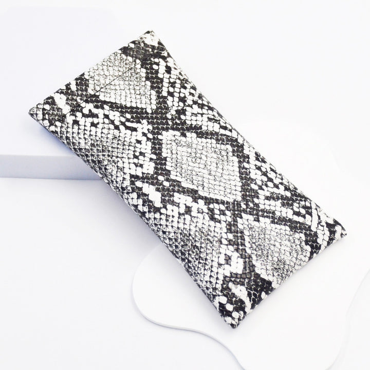 Stylish Snake Print Eyewear Case Stornfield