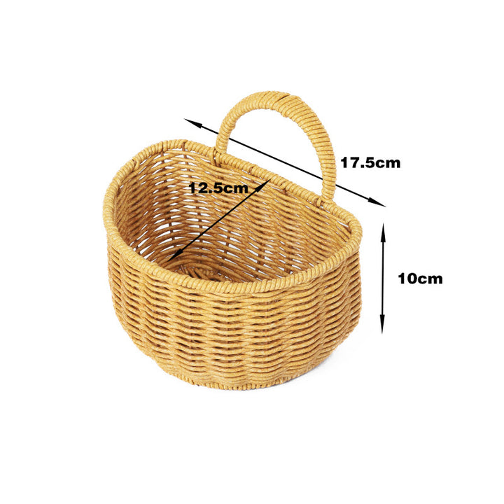 Handwoven Rectangular Storage Basket Stornfield