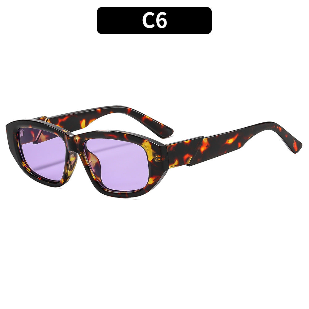 Angular Retro Sunglasses
