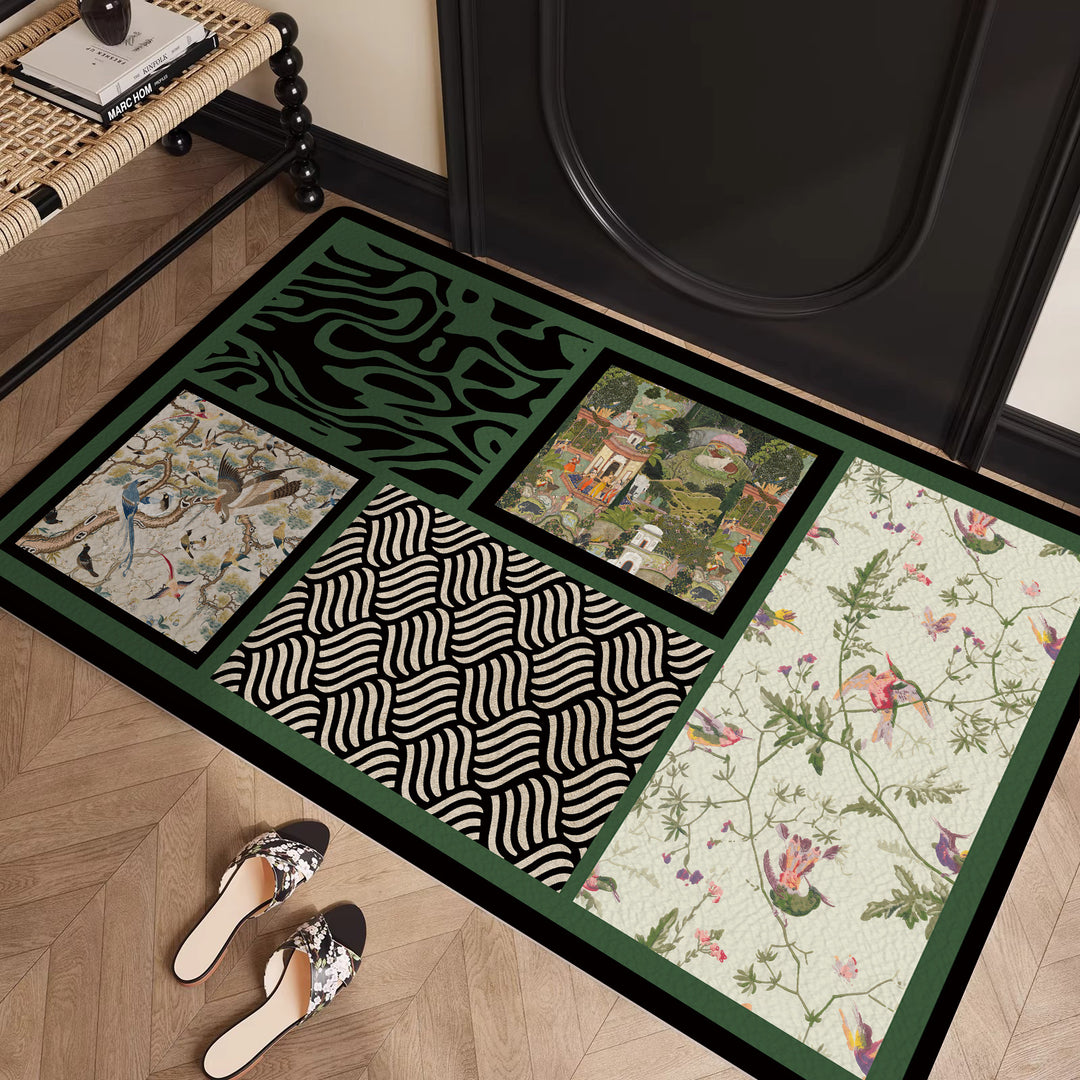 Playful Fruit-Themed Bath Mat Stornfield