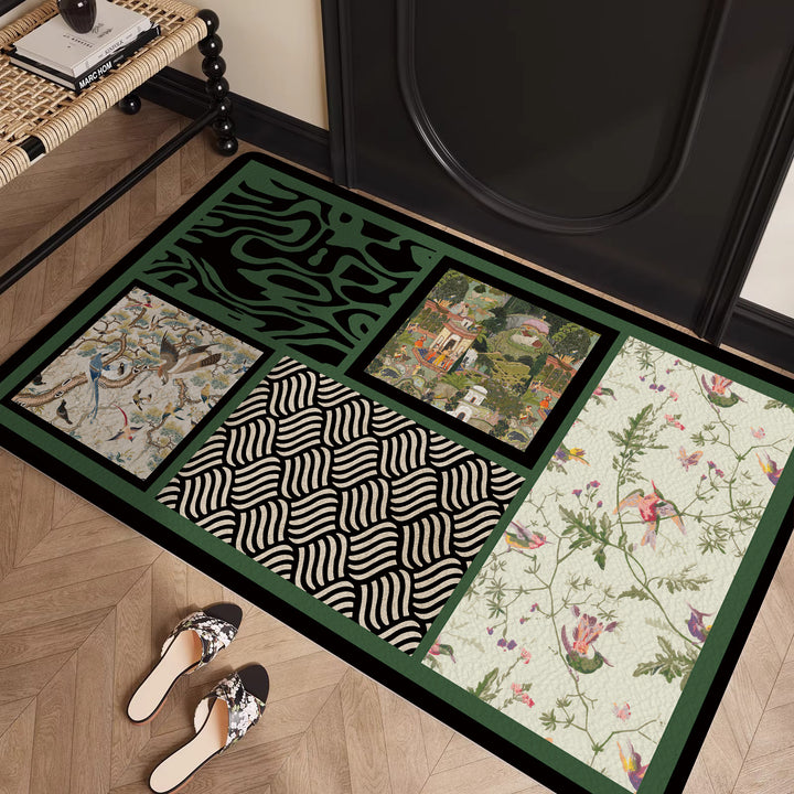 Playful Fruit-Themed Bath Mat Stornfield