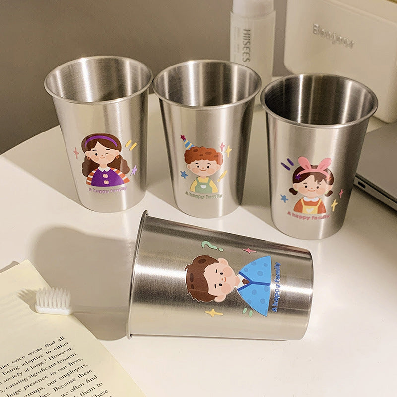 Stainless Steel Toothbrush Holder with Creative Children's Design Stornfield