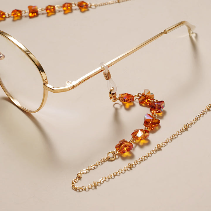 Floral Embellished Eyewear Chain Stornfield