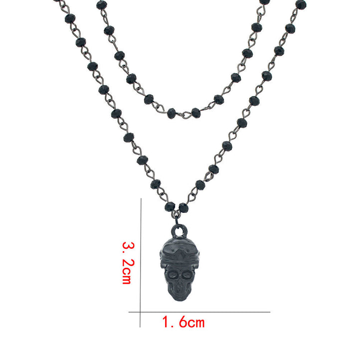 Layered Crystal Moon Jewelry Set Stornfield