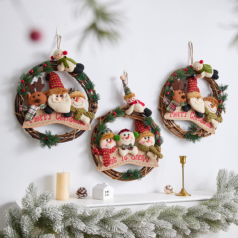 Christmas wreath with lights Stornfield