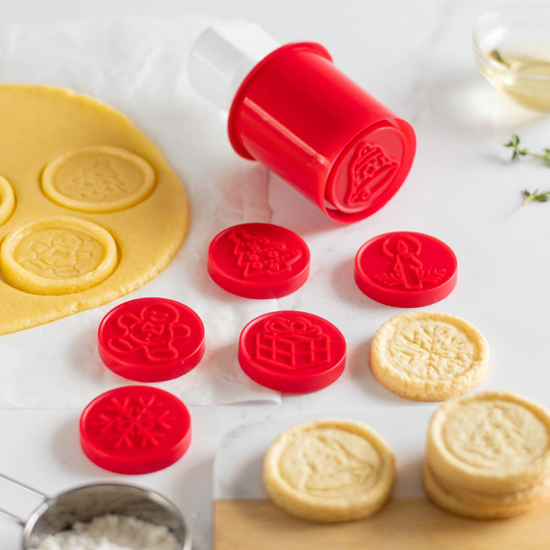 Funnier silicone cookie stamp with animal motifs Stornfield
