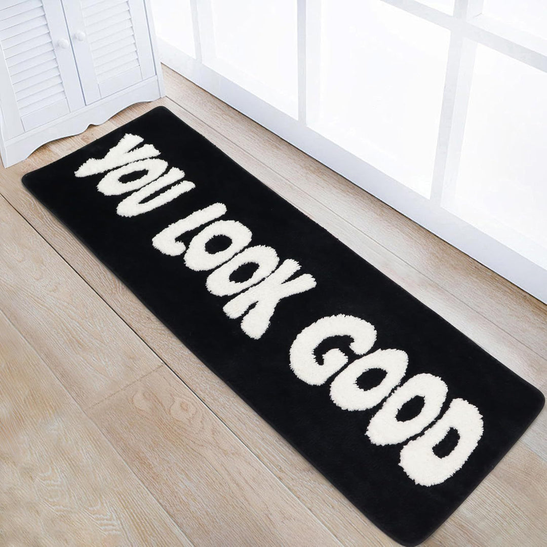 Plush Motivation Bath Mat