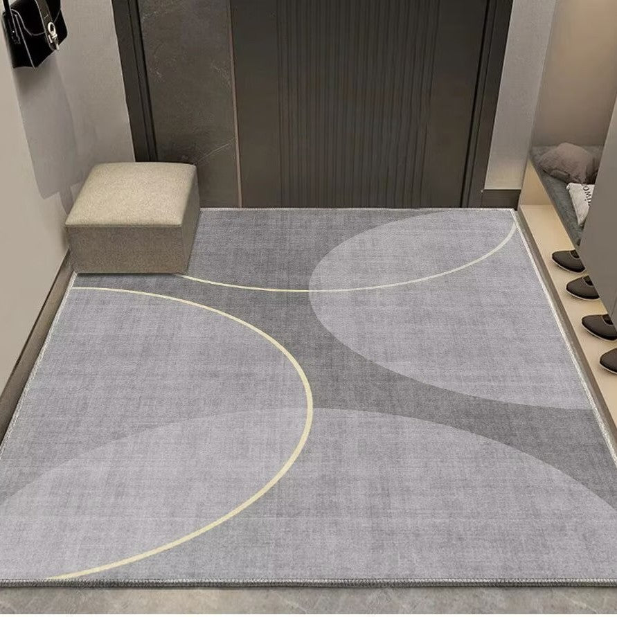Modern Geometric Entryway Area Rug