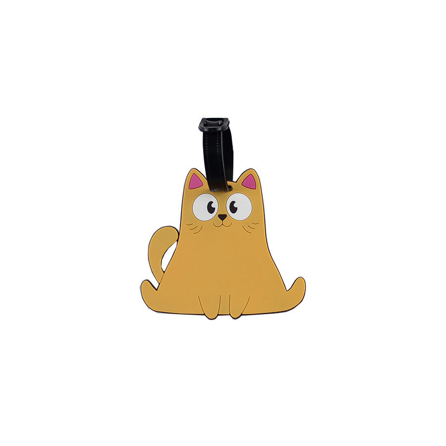 Playful Cat Luggage Tag Stornfield