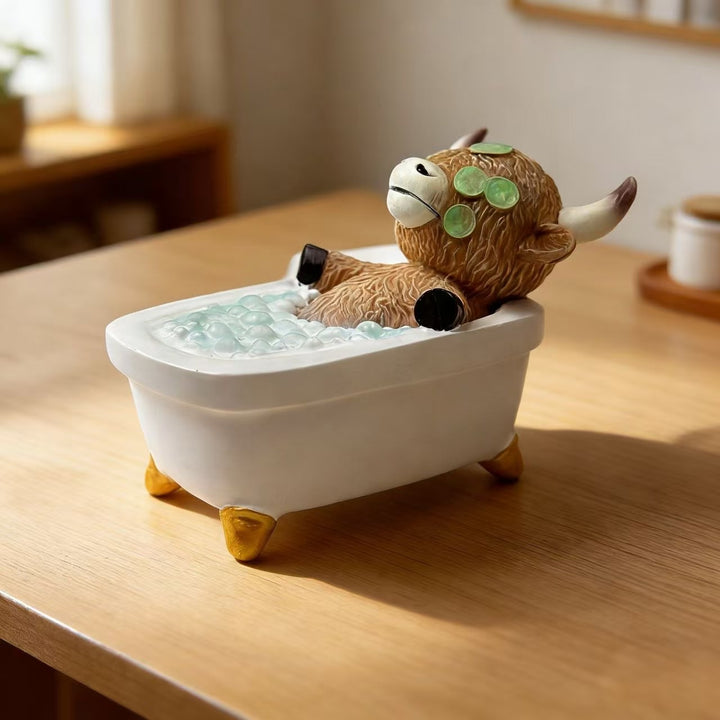Duck figure in stylish relaxation bath Stornfield
