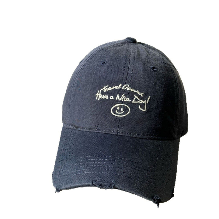 Women's Distressed Cotton Baseball Cap Stornfield 1784270914