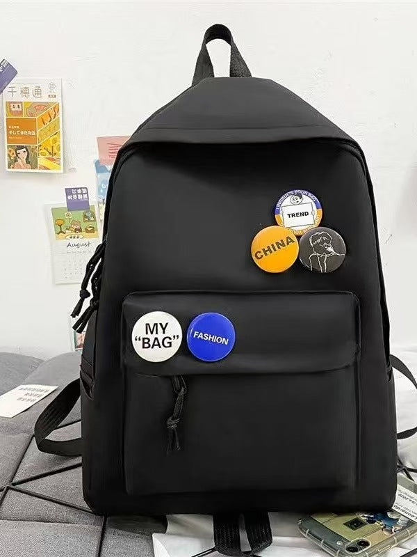 Backpack with Creative Badge Design Stornfield