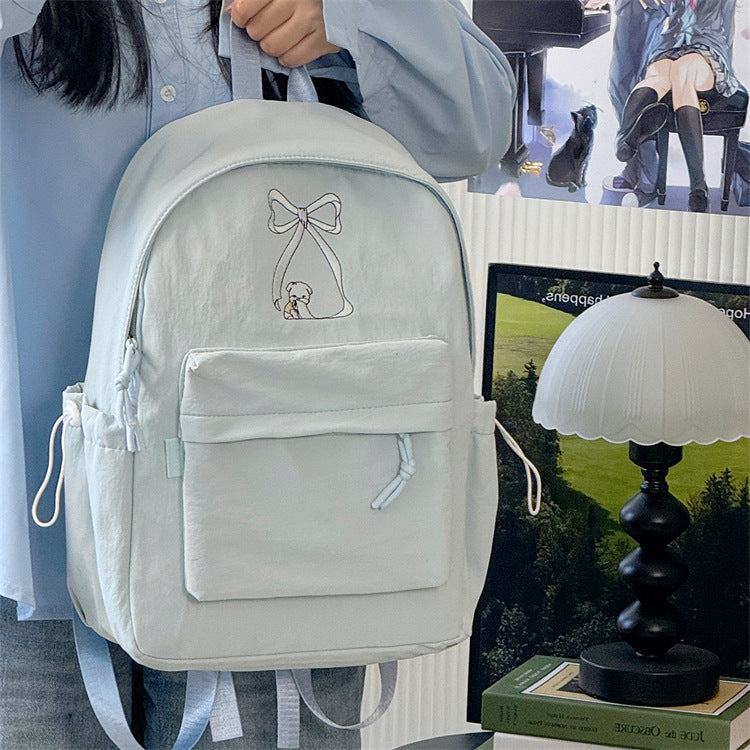 Adorable Casual Backpack with Character Design Stornfield