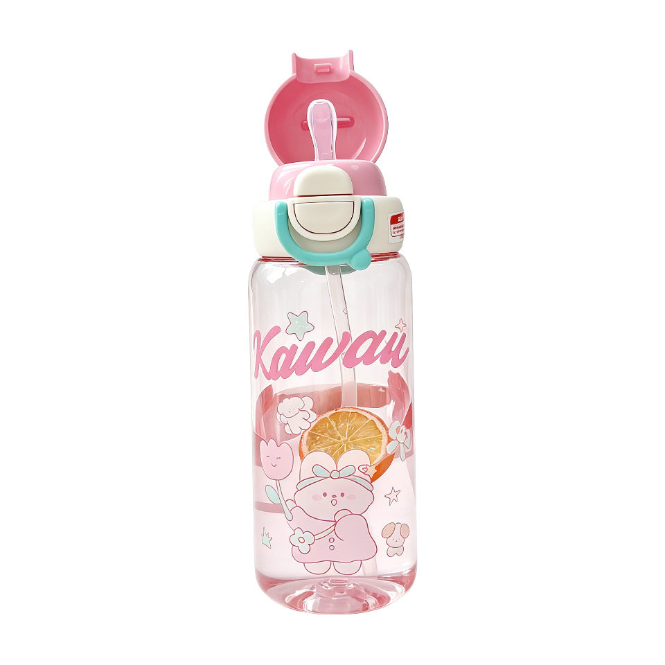 Ladies water bottle with practical spout and playful design Stornfield
