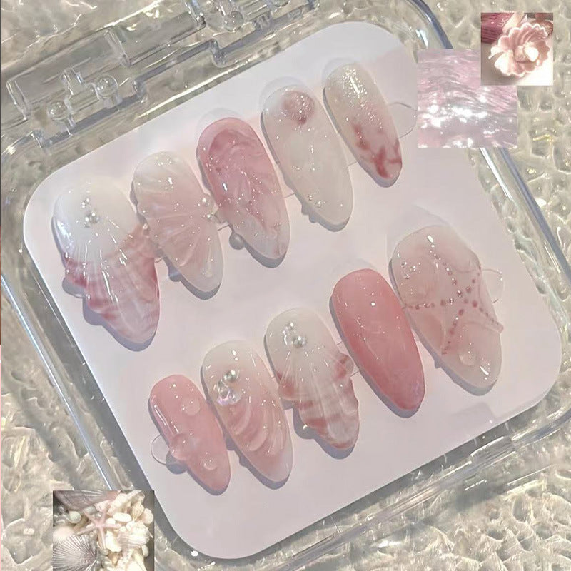 Artistic Decorative Press-On Nails Stornfield
