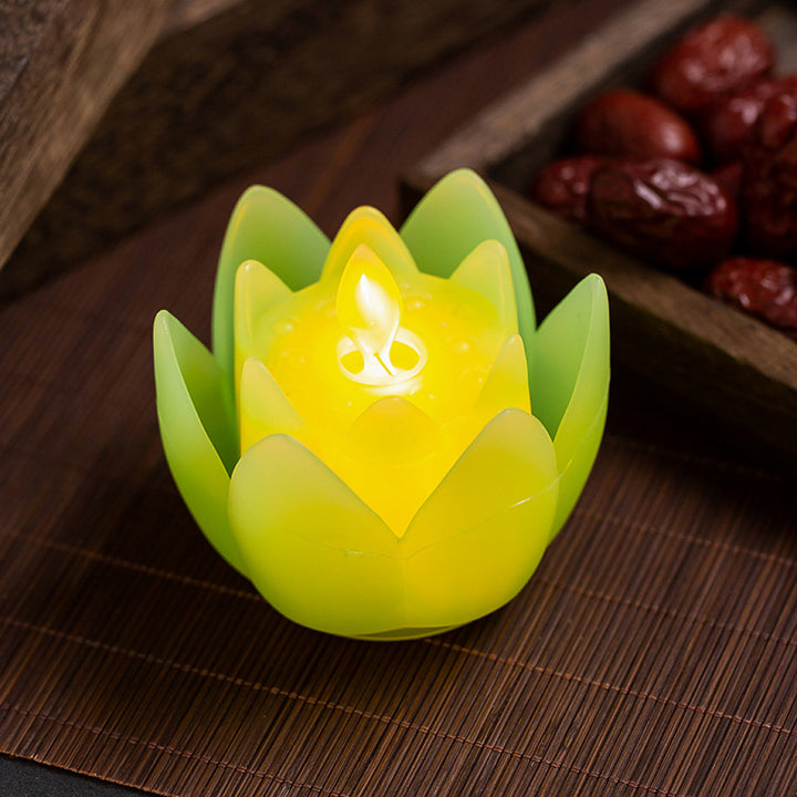 LED Lotus Candle