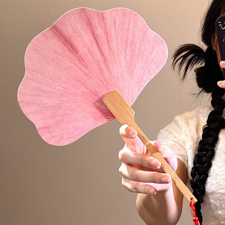 Hand fan with elegant cherry blossom pattern Stornfield