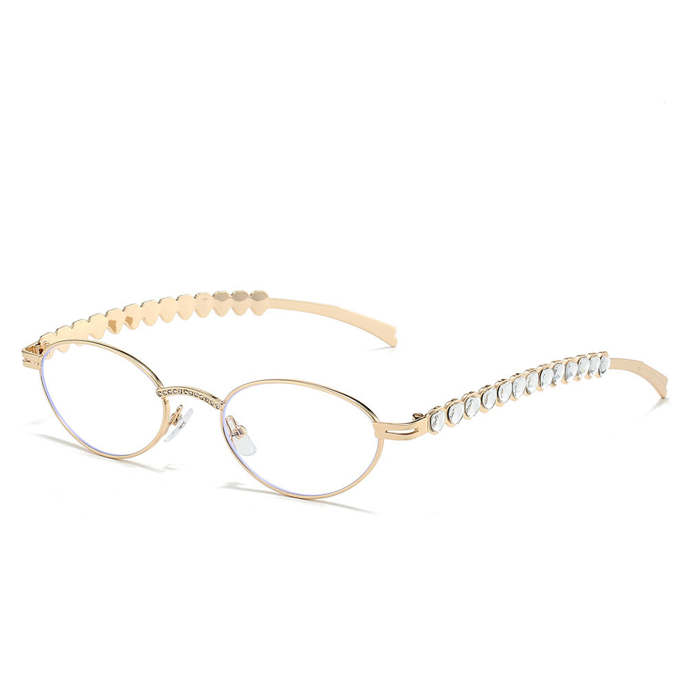 Statement Cat-Eye Optical Glasses with Crystal Accents Stornfield