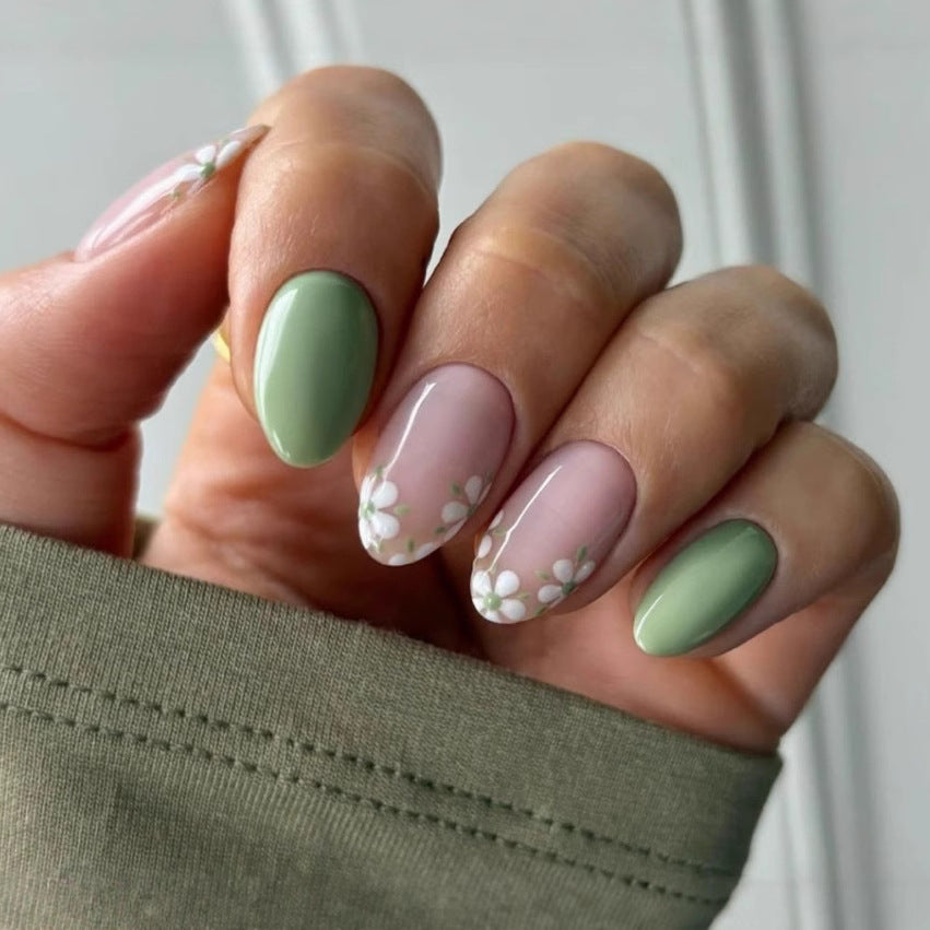 Floral Acrylic Nail Art Enhancements Stornfield 1789915130