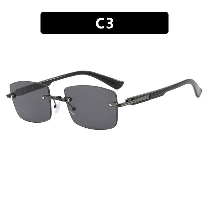 Women square sunglasses with wooden frame and gradient lenses Stornfield