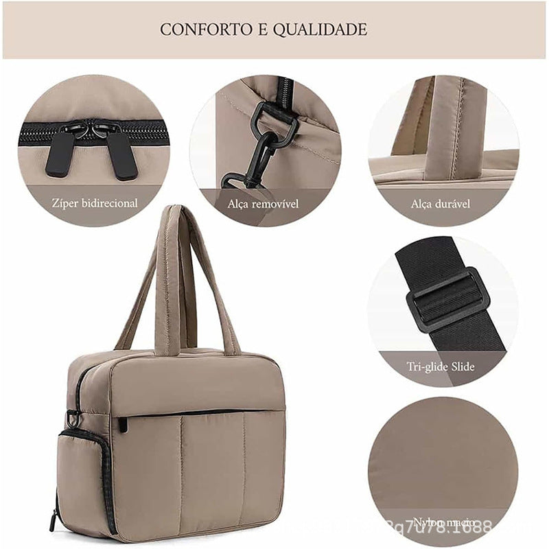 Multifunctional tote bag with insulated interior compartment Stornfield