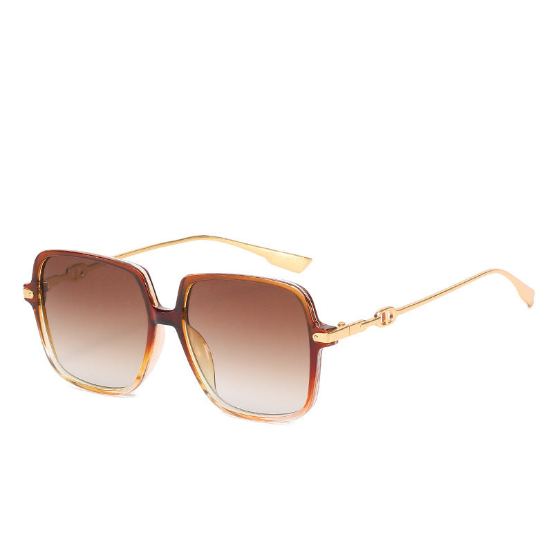 Oversized Chic Square Frame Sunglasses Stornfield