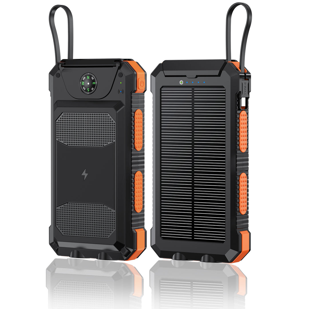 Solar-powered power bank with advanced protection technology Stornfield