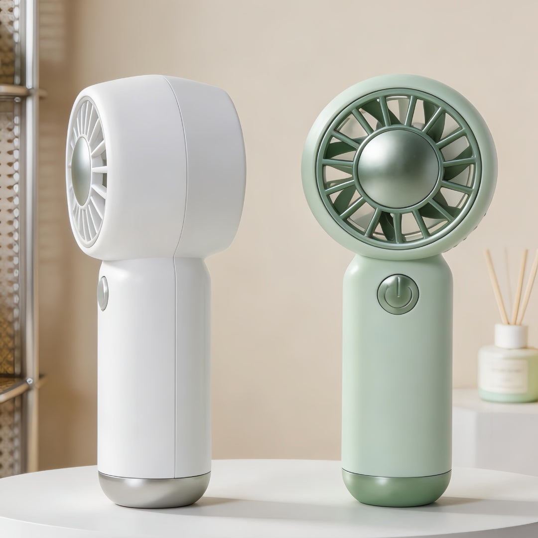 Women's Portable Hand Fan with USB Charging Function Stornfield