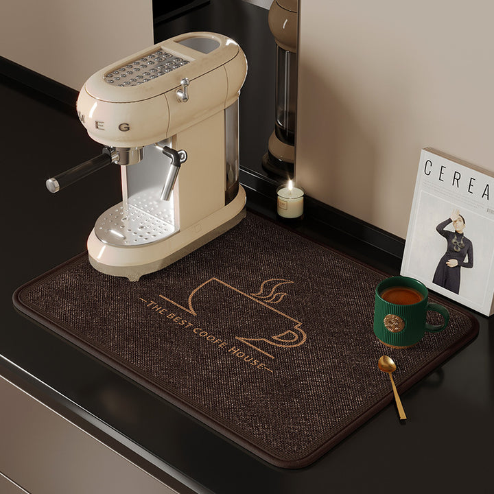 Coffee Bar Kitchen Comfort Mat