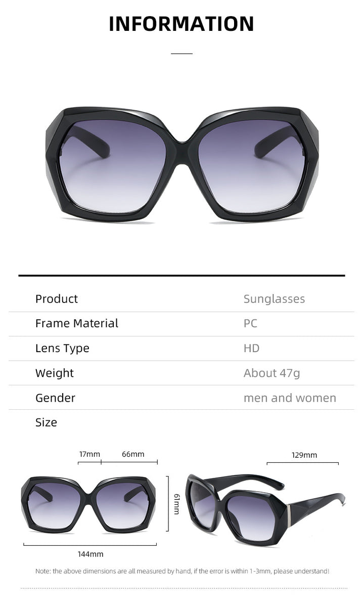 Women's designer sunglasses in innovative polygon design Stornfield