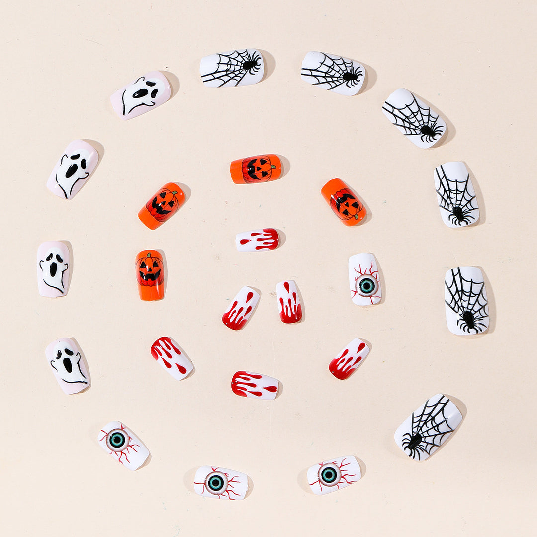 Halloween-Themed 3D Acrylic Nail Art Set Stornfield