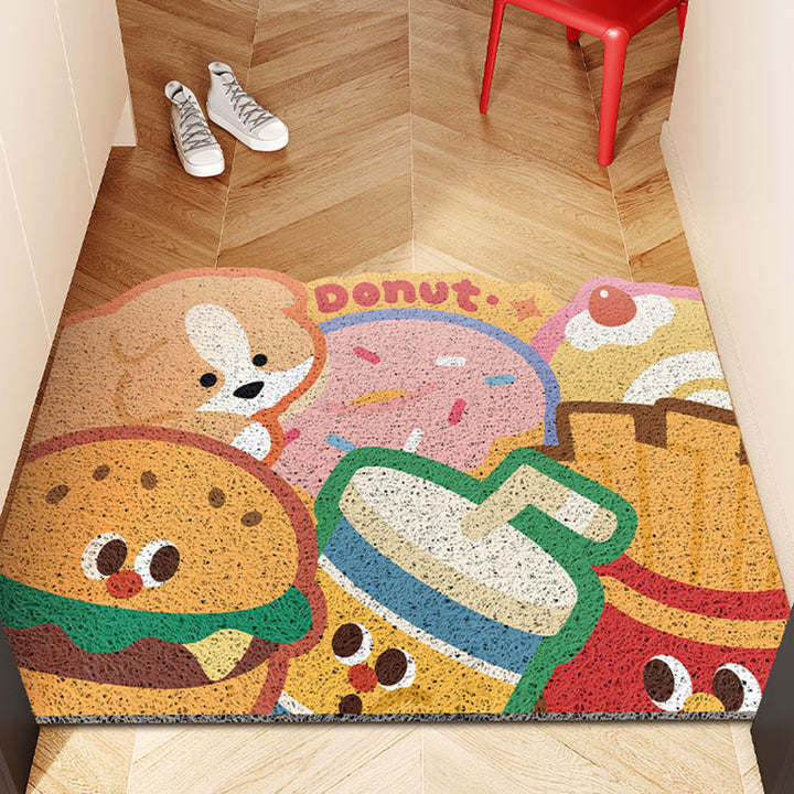 Whimsical Food-Themed Indoor Mat Stornfield