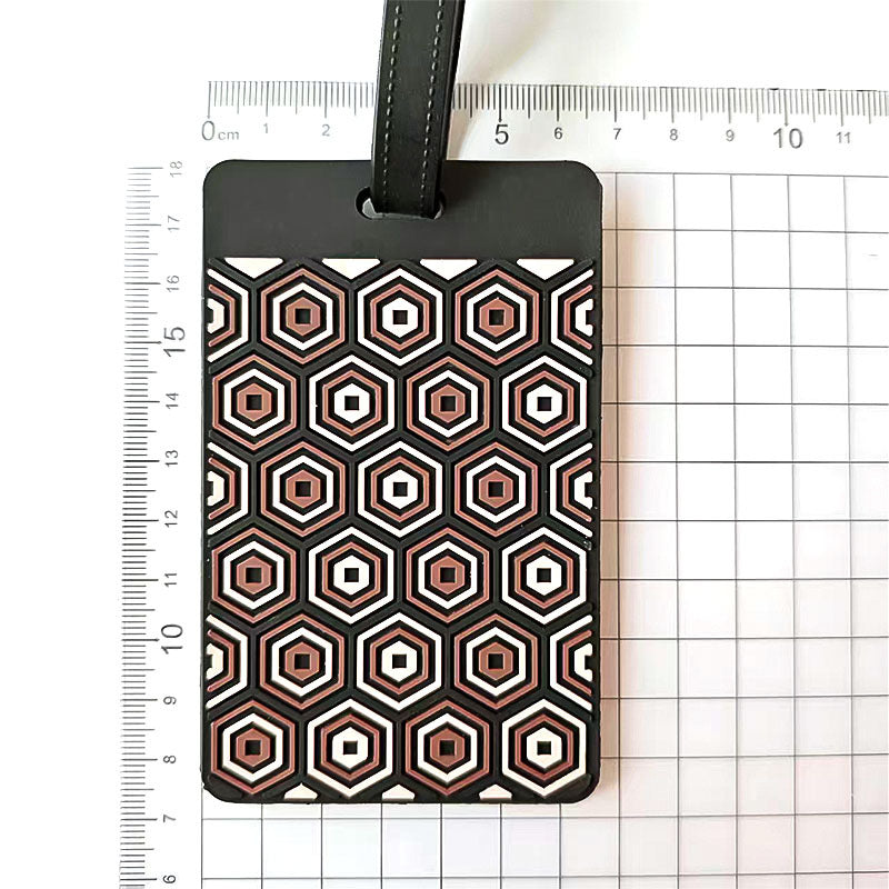 Unisex Retro Puzzle-Themed Luggage Tag Stornfield