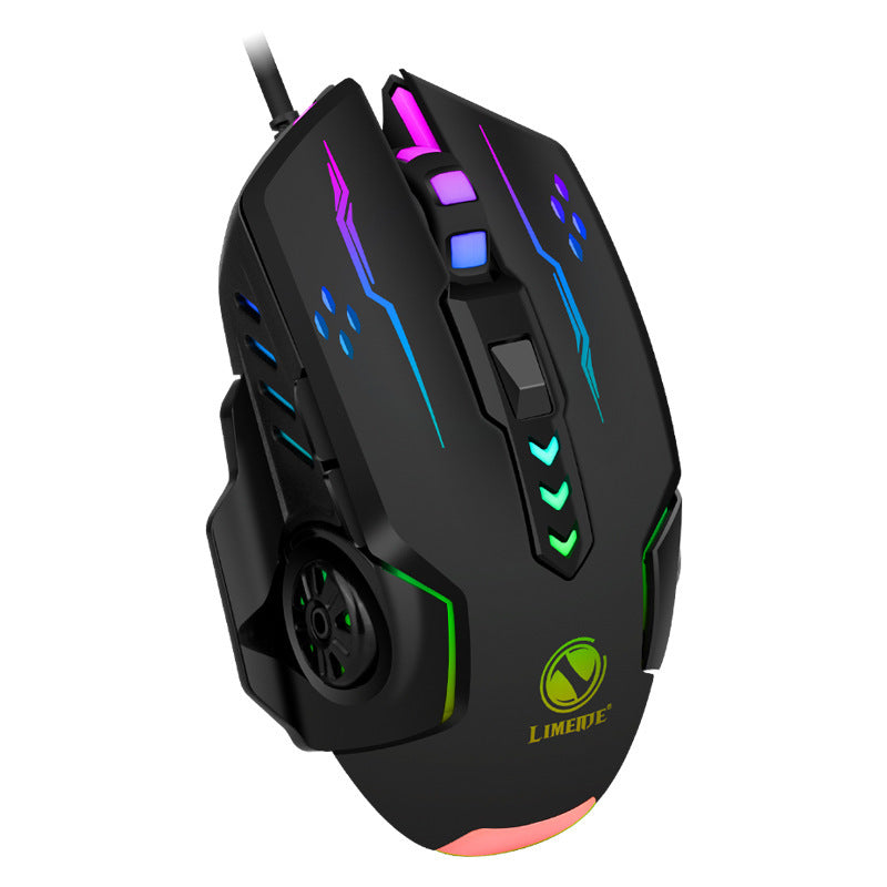 High-Performance Wired Gaming Mouse with RGB Lighting Stornfield