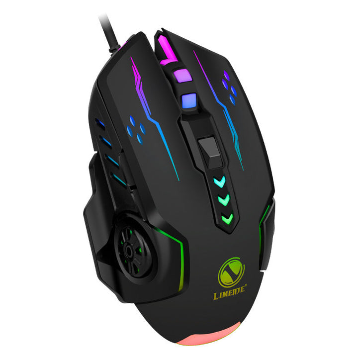 High-Performance Wired Gaming Mouse with RGB Lighting Stornfield