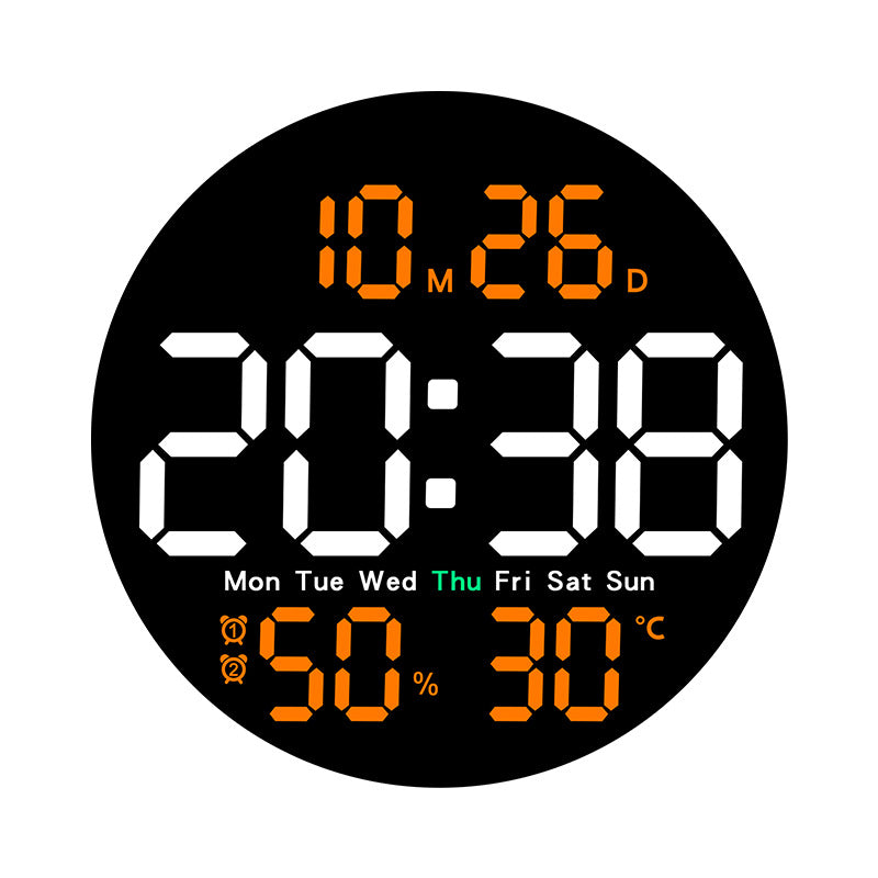 Digital Multifunction Alarm Clock with Temperature and Hygrometer Display Stornfield