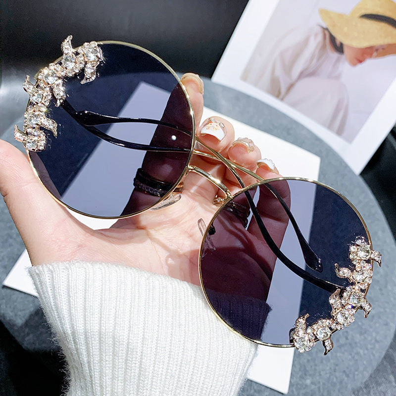 Women's fashion sunglasses with extravagant design and sparkling accents Stornfield