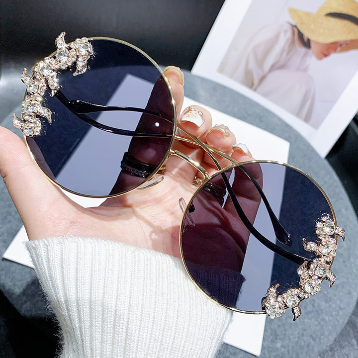 Women's fashion sunglasses with extravagant design and sparkling accents Stornfield