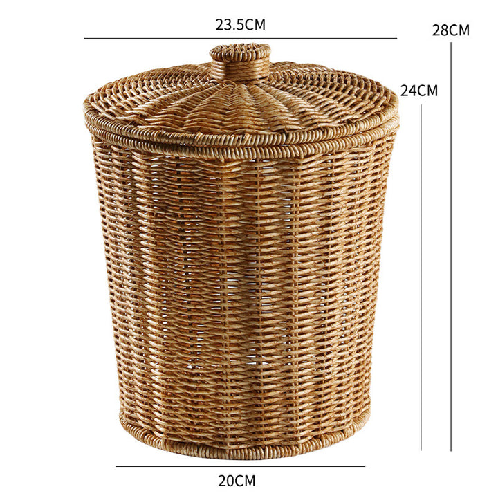 Unisex Round Laundry Storage with Sturdy Woven Stornfield