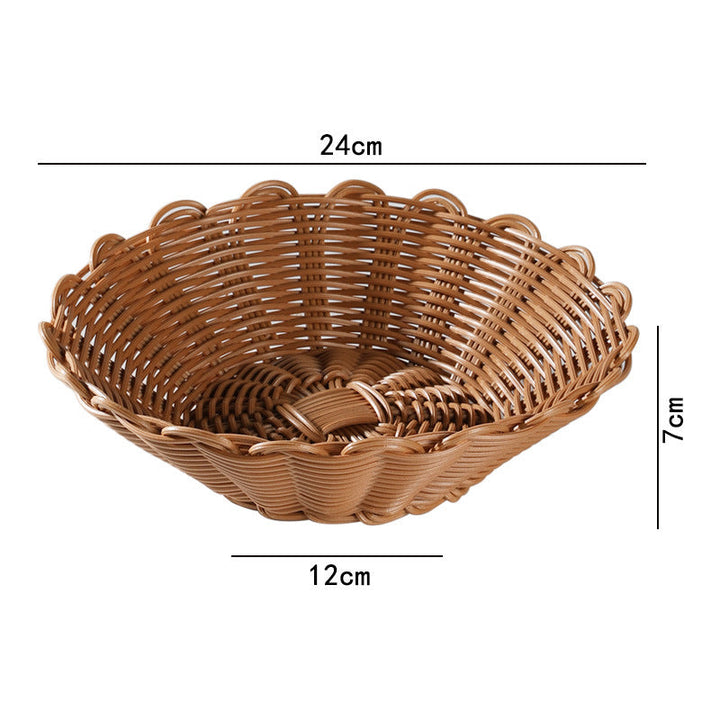Stylish Decorative Woven Fruit Bowl Stornfield