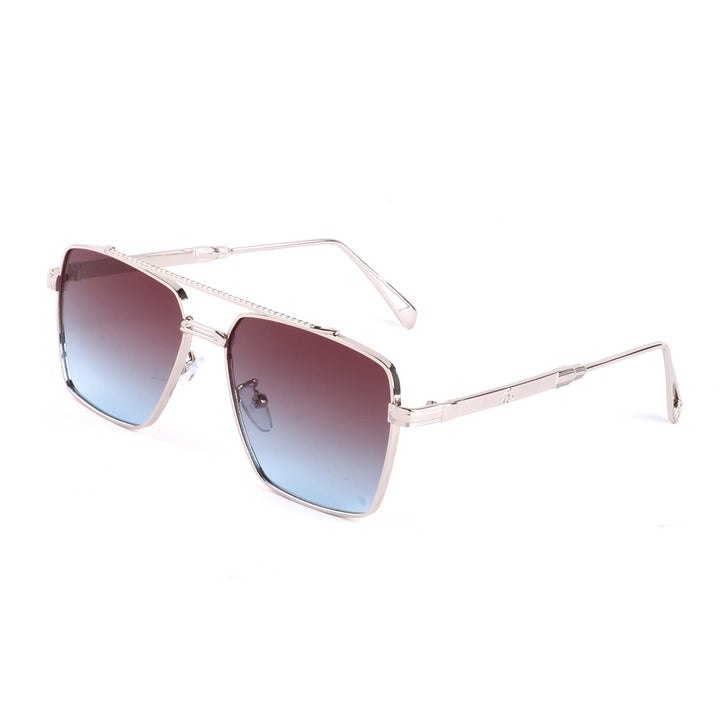 Women's oversized sunglasses with elegant metal frame Stornfield